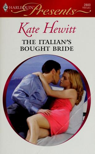 The Italian's Bought Bride by Kate Hewitt cover