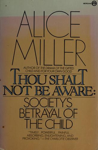 Thou shalt not be aware