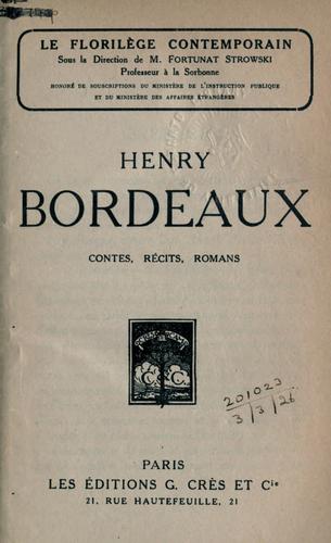 Contes, récits, Romans