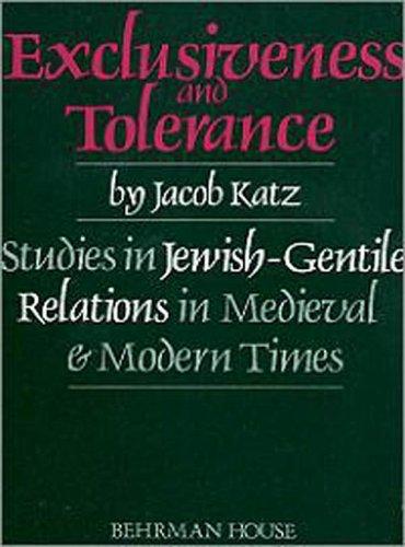 Exclusiveness and tolerance