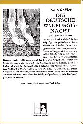 Die deutsche Walpurgisnacht by Koffler, Dosio. cover