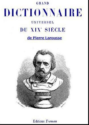 Grand dictionnaire universel du XIXe siècle
