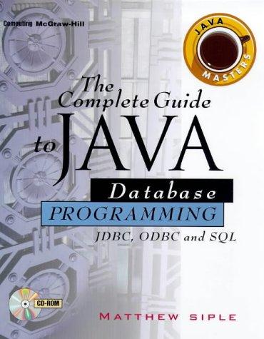 The complete guide to Java database programming