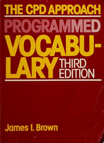 Programmed vocabulary