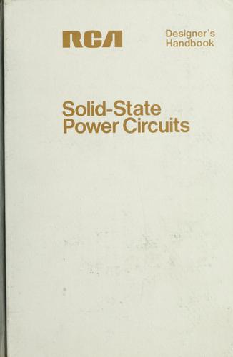 RCA solid-state power circuits designer's handbook