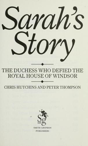 Sarah's story