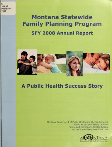 Montana statewide family planning program