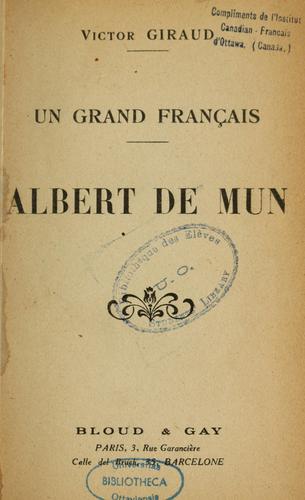 Un grand français by Giraud, Victor cover