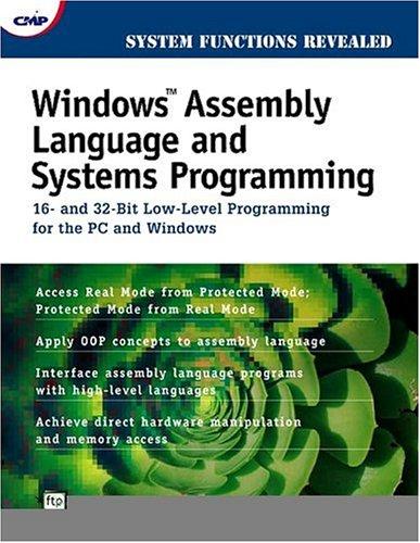 Windows assembly language & systems programming