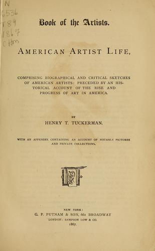 Book of the artists