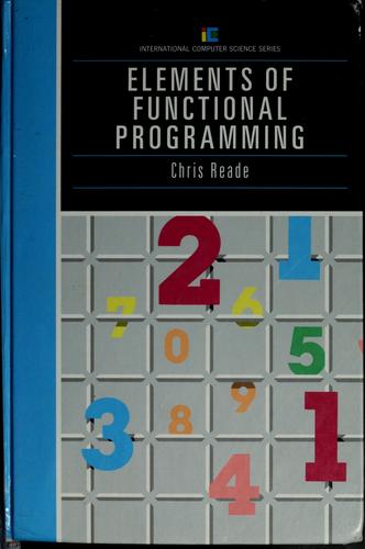 Elements of functional programming