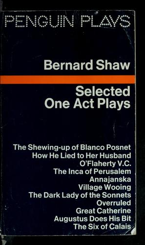 Selected one act plays