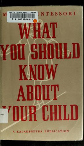 What you should know about your child