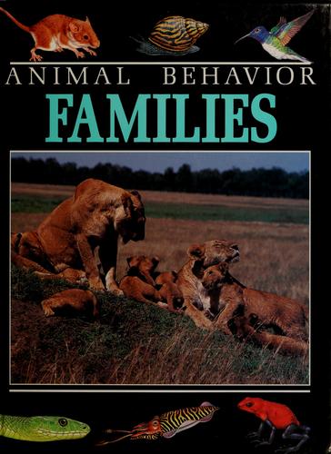 Animal Behavior Families by Anita Ganeri cover