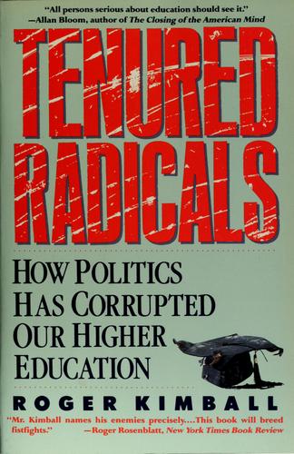 Tenured radicals