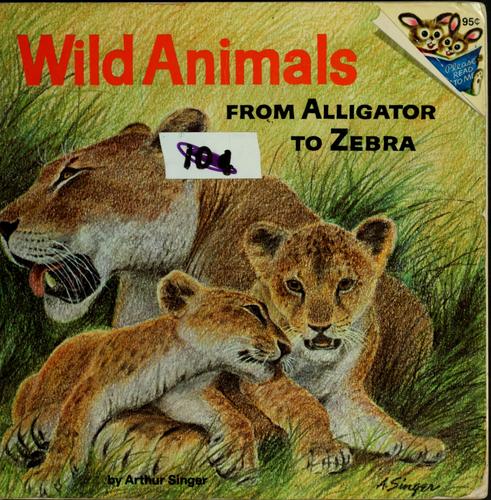Wild animals: from alligator to zebra