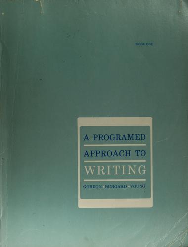 A programmed approach to writing