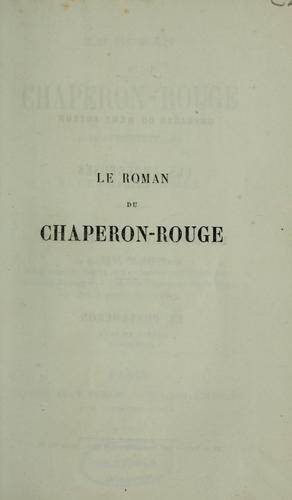 Le roman du Chaperon-Rouge