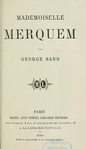 Mademoiselle Merquem