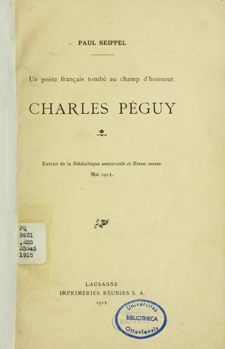Un Poète français tombe au champ d'honneur