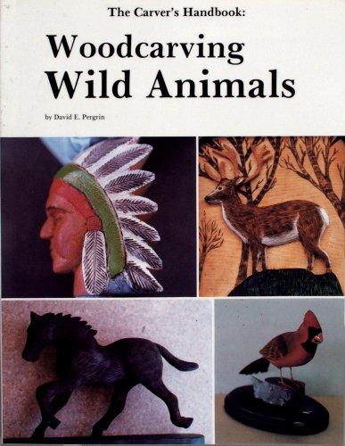 Woodcarving wild animals by David E. Pergrin cover