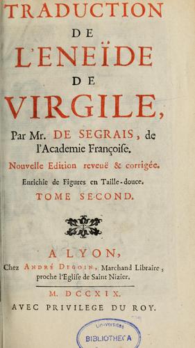 Traduction de l'Enéide de Virgile