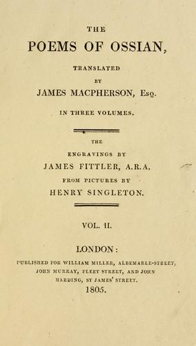 The poems of Ossian