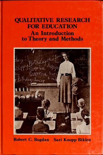 Qualitative research for education