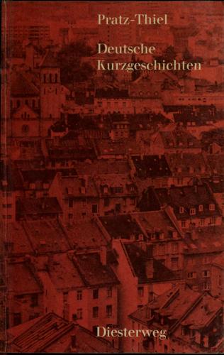 Deutsche Kurzgeschichten by Fritz Pratz cover