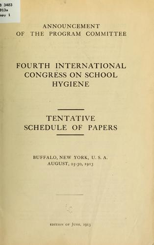 Announcement of the program committee