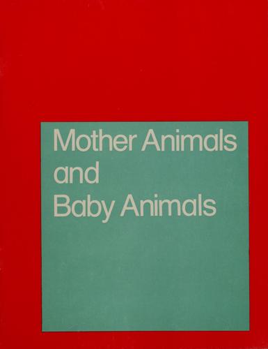 Mother animals and baby animals