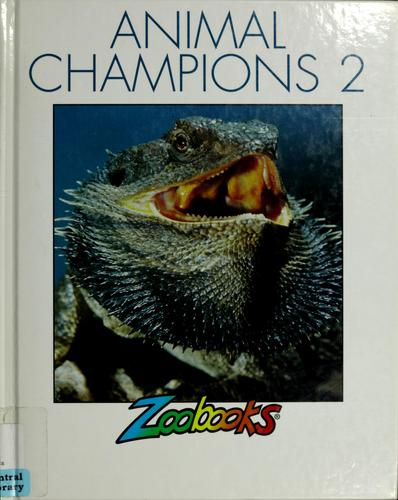 Animal champions 2 by Marjorie B. Shaw cover