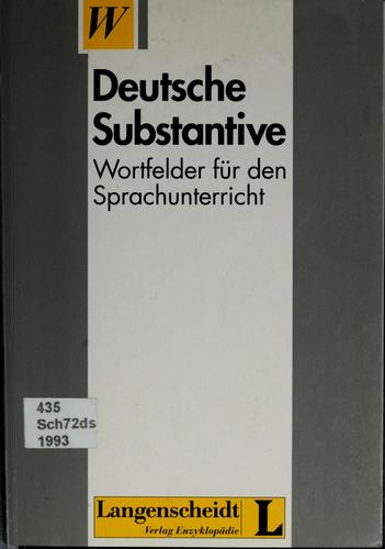 Deutsche substantive by Herbert Schreiber cover