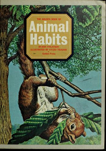 The golden book of animal habits by Ann Finlayson cover