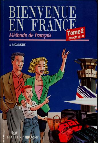 Bienvenue en France by Annie Monnerie-Goarin cover