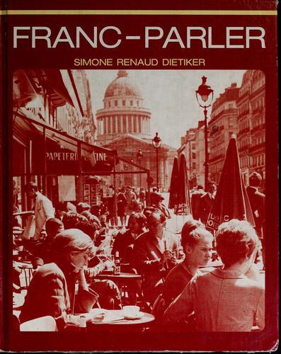 Franc-parler by Simone Renaud Dietiker cover
