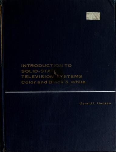 Introduction to solid-state television systems