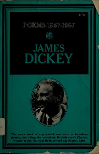 Poems, 1957-1967 by James Dickey cover