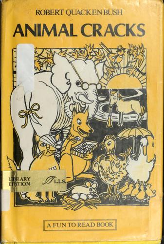 Animal cracks by Robert M. Quackenbush cover