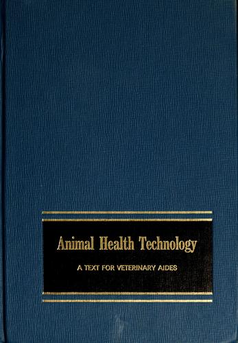 Animal health technology = by E. J. Catcott cover