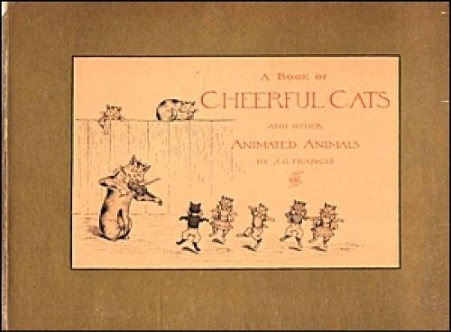 A book of cheerful cats and other animated animals