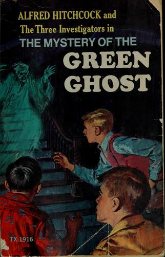 Alfred Hitchcock and the three investigators in The mystery of the green ghost
