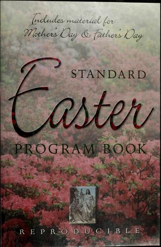 Standard Easter program book