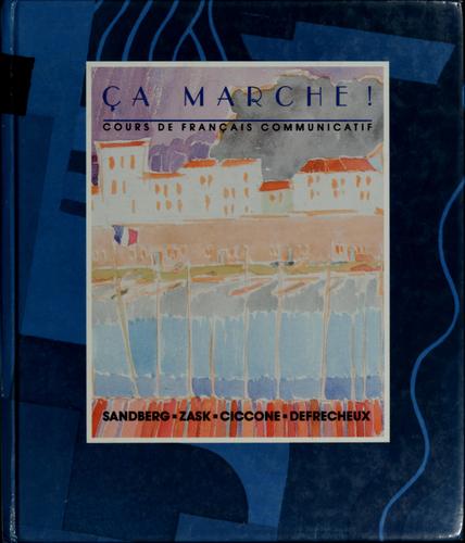 Ça marche! by Karl C. Sandberg cover