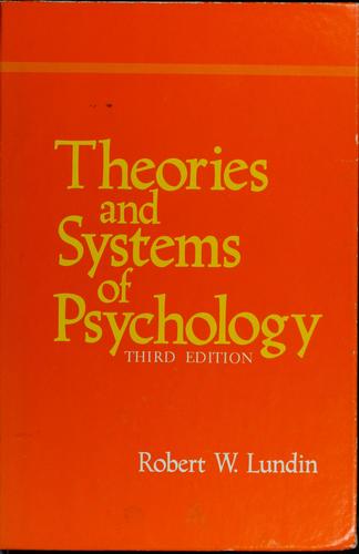 Theories and systems of psychology