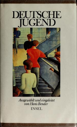 Deutsche Jugend by Bender, Hans cover