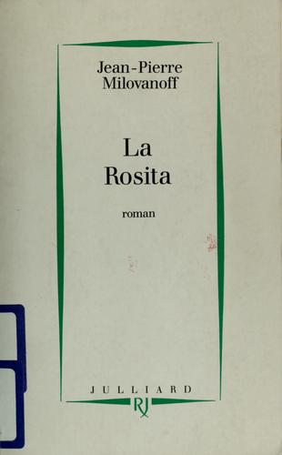 La Rosita by Jean-Pierre Milovanoff cover