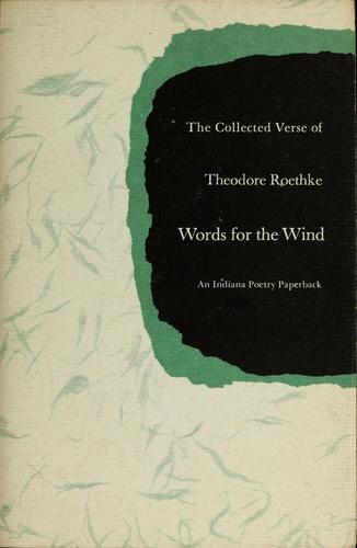 Words for the wind