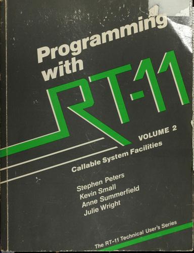 Programming with RT-11