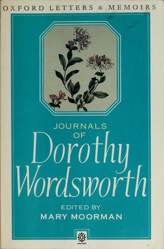 Journals of Dorothy Wordsworth